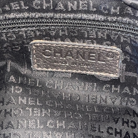 Chanel Caviar Leather Square Quilted Shoulder Bag Tote - Picture 15 of 17